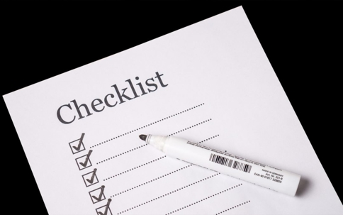 Checklist