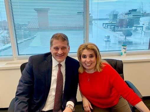 Andrew Taylor and Dr. Sue